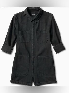 ATWYLD No Service Jumper Black Romper Size Small